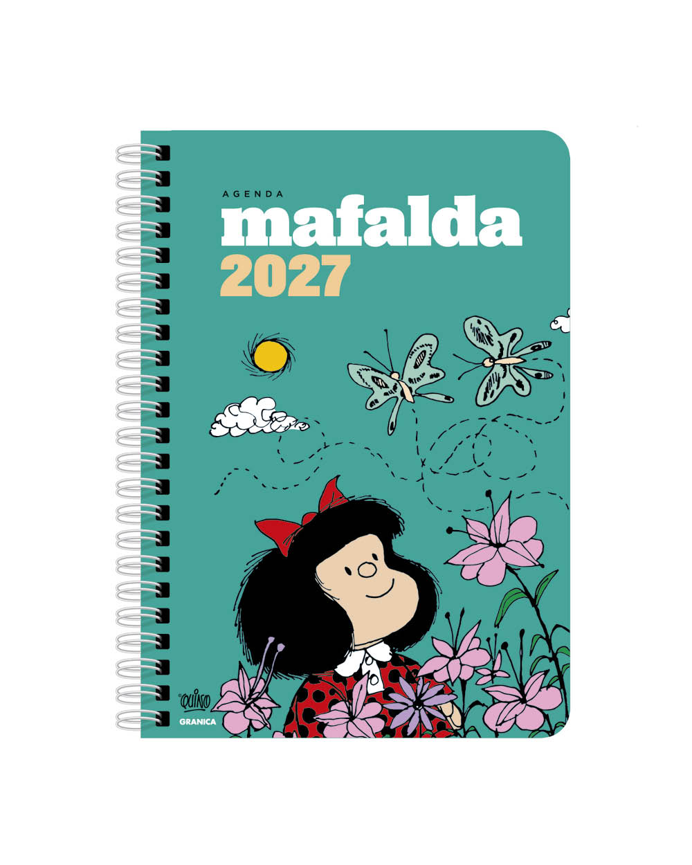 Mafalda - Agenda Anillada Con Módulos